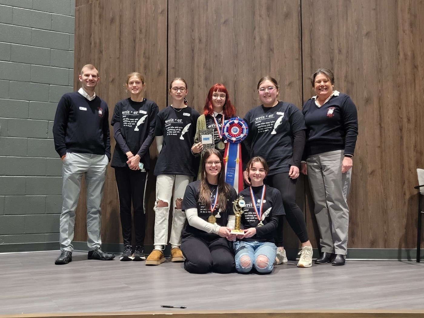 Congratulations! JustWrite Team Receives 3rd Place Honors at the Cloverleaf Regional Tounament!!